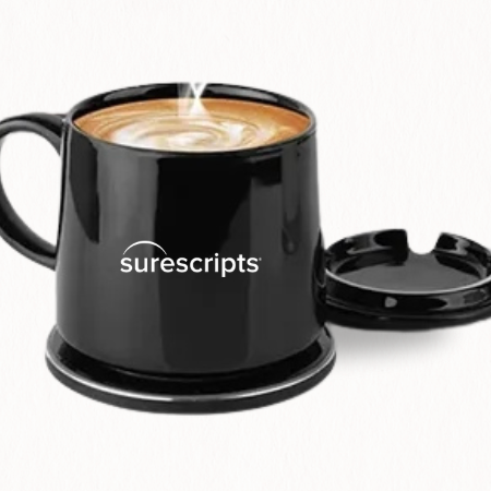 Smart Heating Ceramic Cup Set