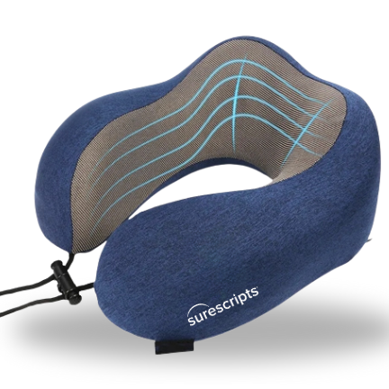 Memory Foam Travel Pillow