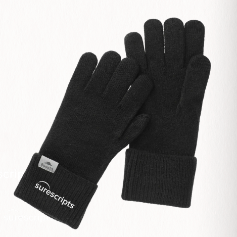 Unisex Texting Gloves- BLACK